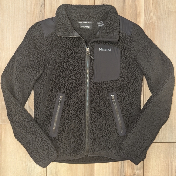 Marmot Jackets & Blazers - Women's Marmot Wiley Polartec Black Fleece Jacket